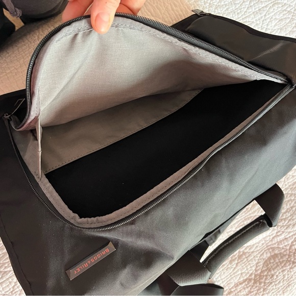 Briggs & Riley Verb Dispatch Messenger Bag Luggage Travel Commute Business Black - Picture 5 of 12